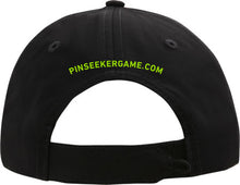 Load image into Gallery viewer, PinSeeker Logo Golf Hat Black
